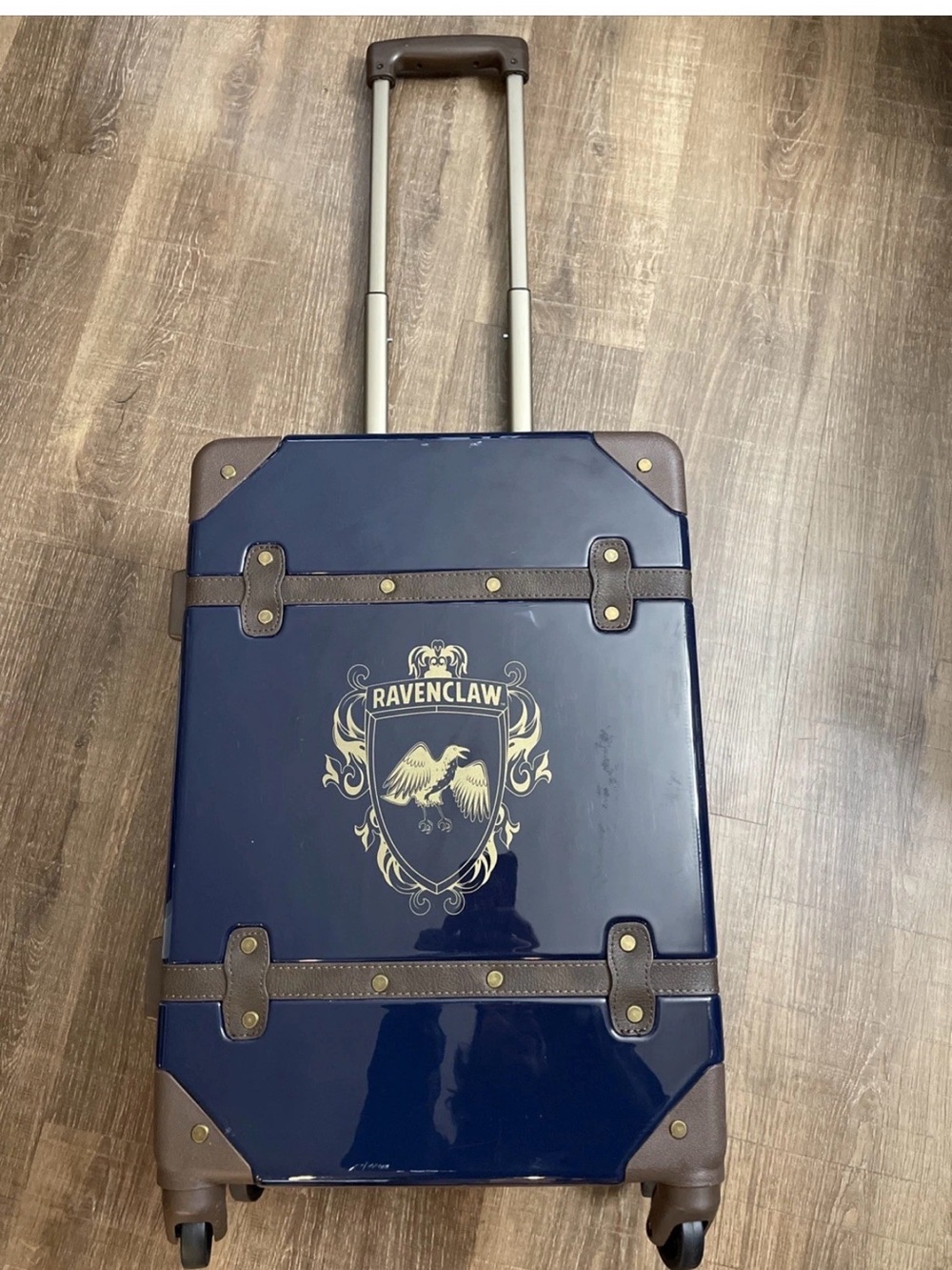 Harry Potter Ravenclaw Hard-Side 21" Carry-on Spinner Luggage Pottery Barn Teen
